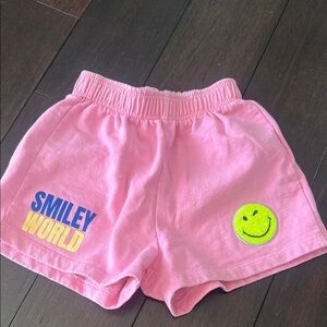 Zara Pink Kids Casual Shorts